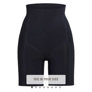SKIMS HIGH WAISTED BONDED SHORT W. OPEN GUSSET NWT